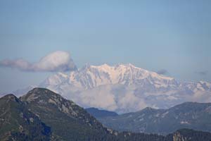 Monte Rosa Massiv vom Laghetto Pianca