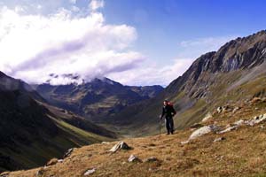 Sonnenschein am Pass da Fless